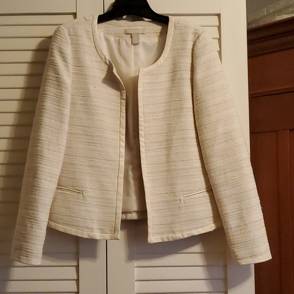 Banana Republic tweed blazer